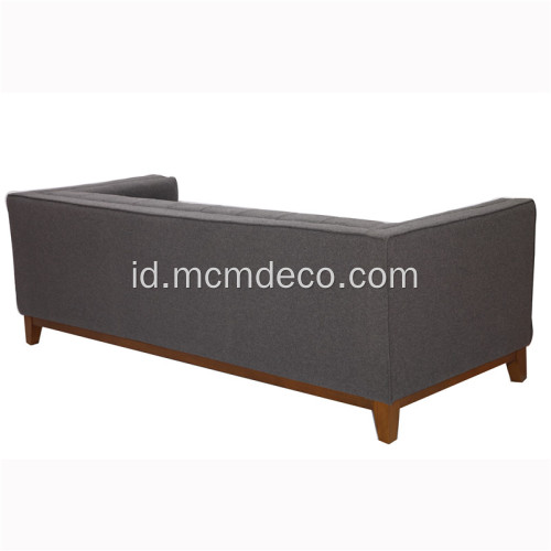 Rangka Kayu Kain Wol Atwood Sofa